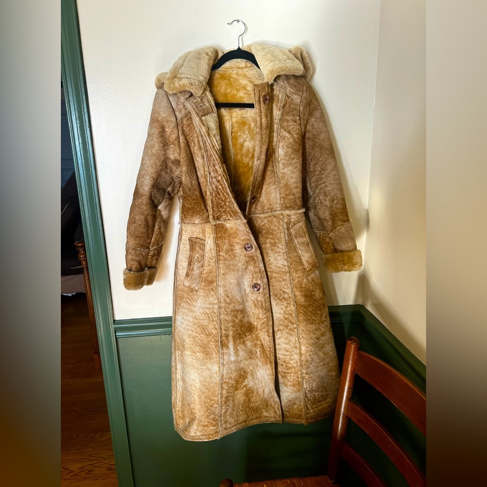Vintage Cosa Nova Leather and Suede Jacket